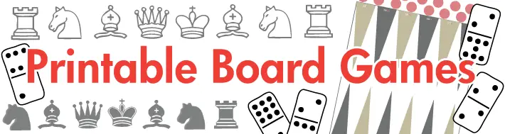 50 Printable Board Game Templates (100% Free) - PrintableTemplates